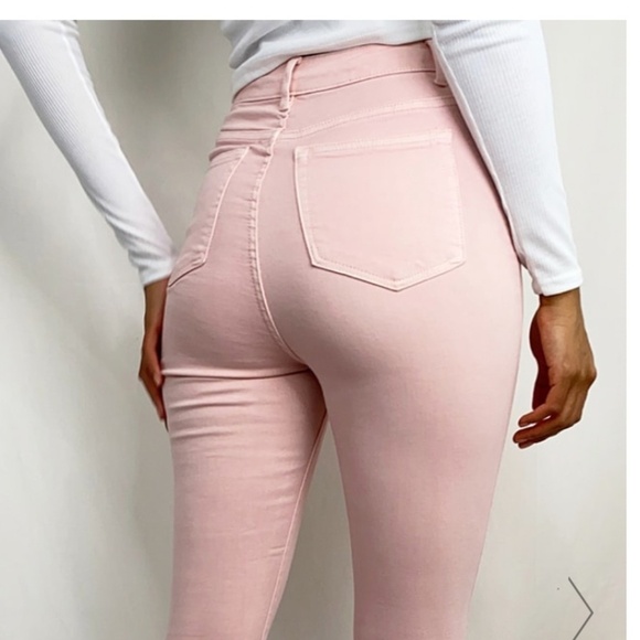 NWT PrettyLittleThing 5 Pocket  Skinny Jeans - Size 6 - Picture 3 of 3